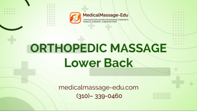 Orthopedic Massage - Lower Back-steps